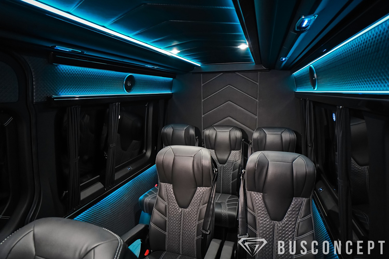 חָדָשׁ מיניבוס, כלי רכב מסחרי לנוסעים Mercedes Sprinter 319 Busconcept L3H2 9-Sitze: תמונה 6