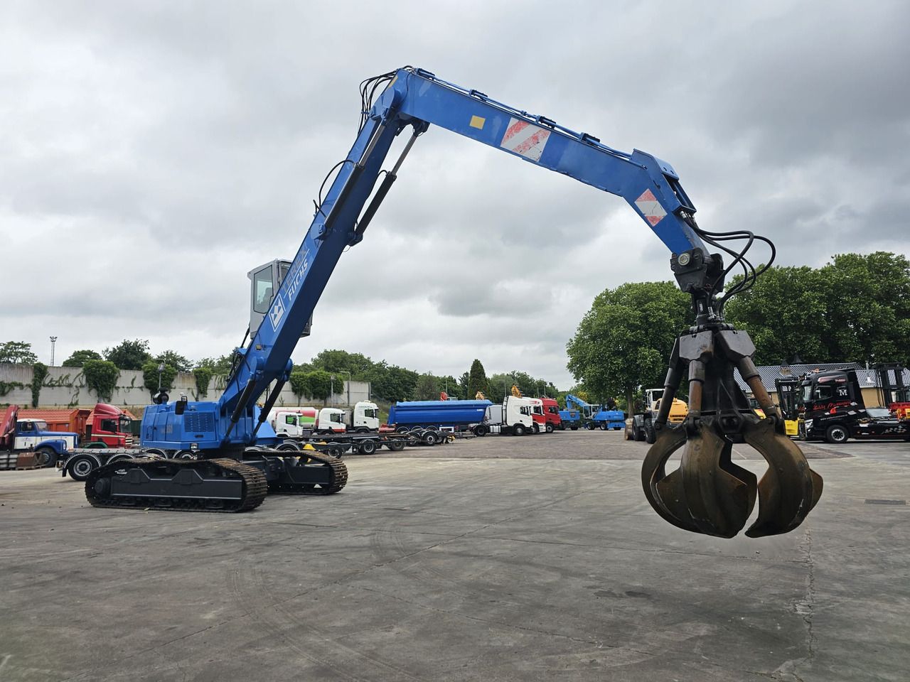 Fuchs RHL 350 Materialhandler With Adjustable Tracks - מטפל בפסולת/ תעשייתי: תמונה 2 Fuchs RHL 350 Materialhandler With Adjustable Tracks - מטפל בפסולת/ תעשייתי: תמונה 2