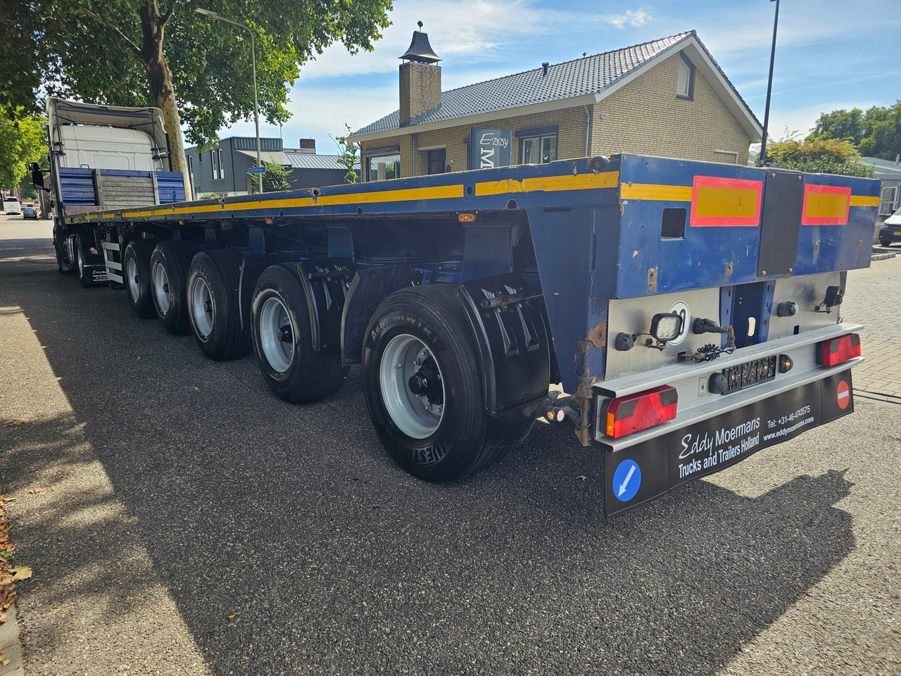 Goldhofer SPZ-DL 5-61/80 A Ballast / Platform - סמיטריילר צד נופל/ שטוח: תמונה 3 Goldhofer SPZ-DL 5-61/80 A Ballast / Platform - סמיטריילר צד נופל/ שטוח: תמונה 3