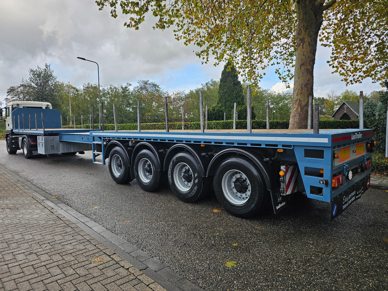 Leci Trailer P4 Long Material / Ballast Trailer - סמיטריילר עץ: תמונה 3 Leci Trailer P4 Long Material / Ballast Trailer - סמיטריילר עץ: תמונה 3