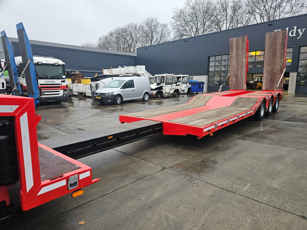 MTD K With Hydraulic Flip Ramps - סמיטריילר עם מטען נמוך: תמונה 2 MTD K With Hydraulic Flip Ramps - סמיטריילר עם מטען נמוך: תמונה 2
