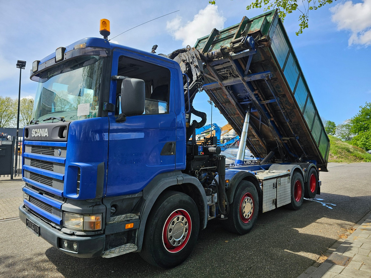 Scania R 124G 420 8x2 - משאית מנוף: תמונה 5 Scania R 124G 420 8x2 - משאית מנוף: תמונה 5
