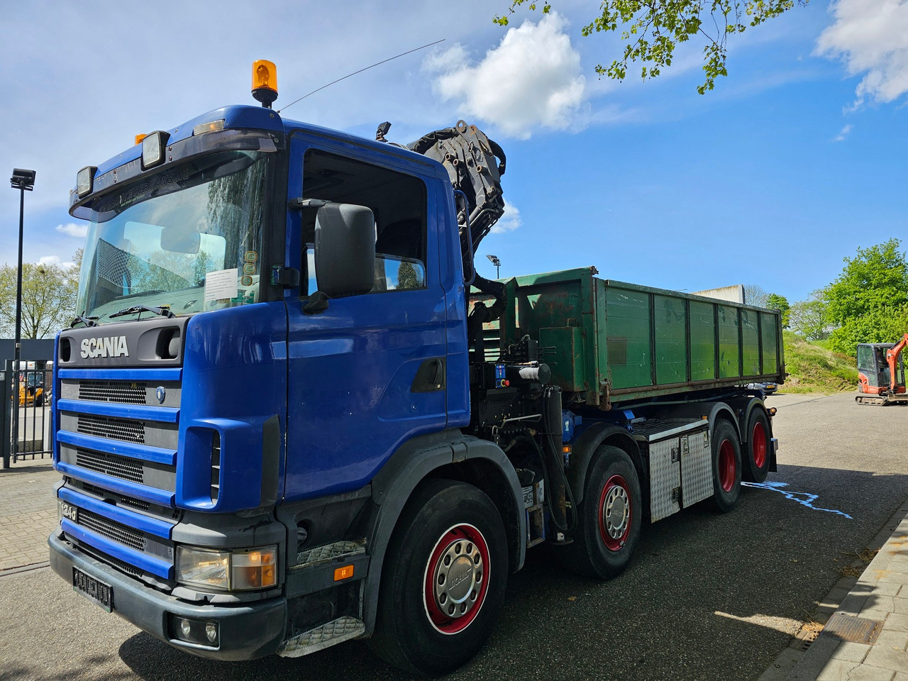Scania R 124G 420 8x2 - משאית מנוף: תמונה 3 Scania R 124G 420 8x2 - משאית מנוף: תמונה 3