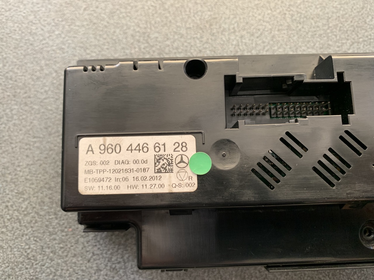 CONTROL UNIT HEATING ACTROS MP4 - חימום/ אוורור עבור משאית: תמונה 2 CONTROL UNIT HEATING ACTROS MP4 - חימום/ אוורור עבור משאית: תמונה 2