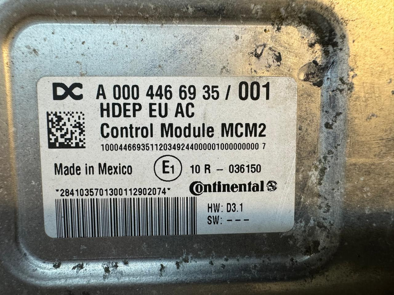 ECU עבור משאית ENGINE CONTROL UNIT(CONTROL MODULE MCM 2) OM471LA,OM470LA,OM934LA EURO 5-6: תמונה 29