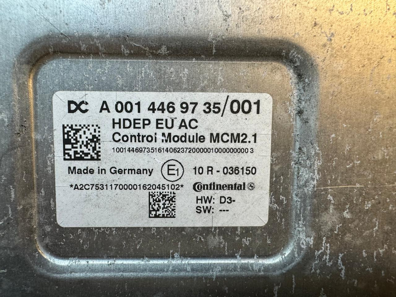 ECU עבור משאית ENGINE CONTROL UNIT(CONTROL MODULE MCM 2) OM471LA,OM470LA,OM934LA EURO 5-6: תמונה 14