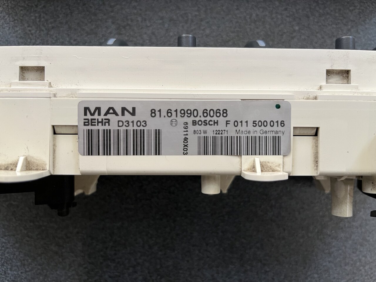 INSTRUMENTS MAN TGA - מערכת חשמל עבור משאית: תמונה 5 INSTRUMENTS MAN TGA - מערכת חשמל עבור משאית: תמונה 5