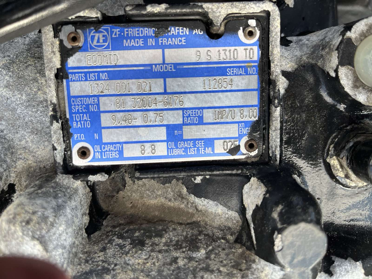 תיבת הילוכים וחלקים עבור משאית S5-42,9S1310,FSO-8309A MAN: תמונה 12