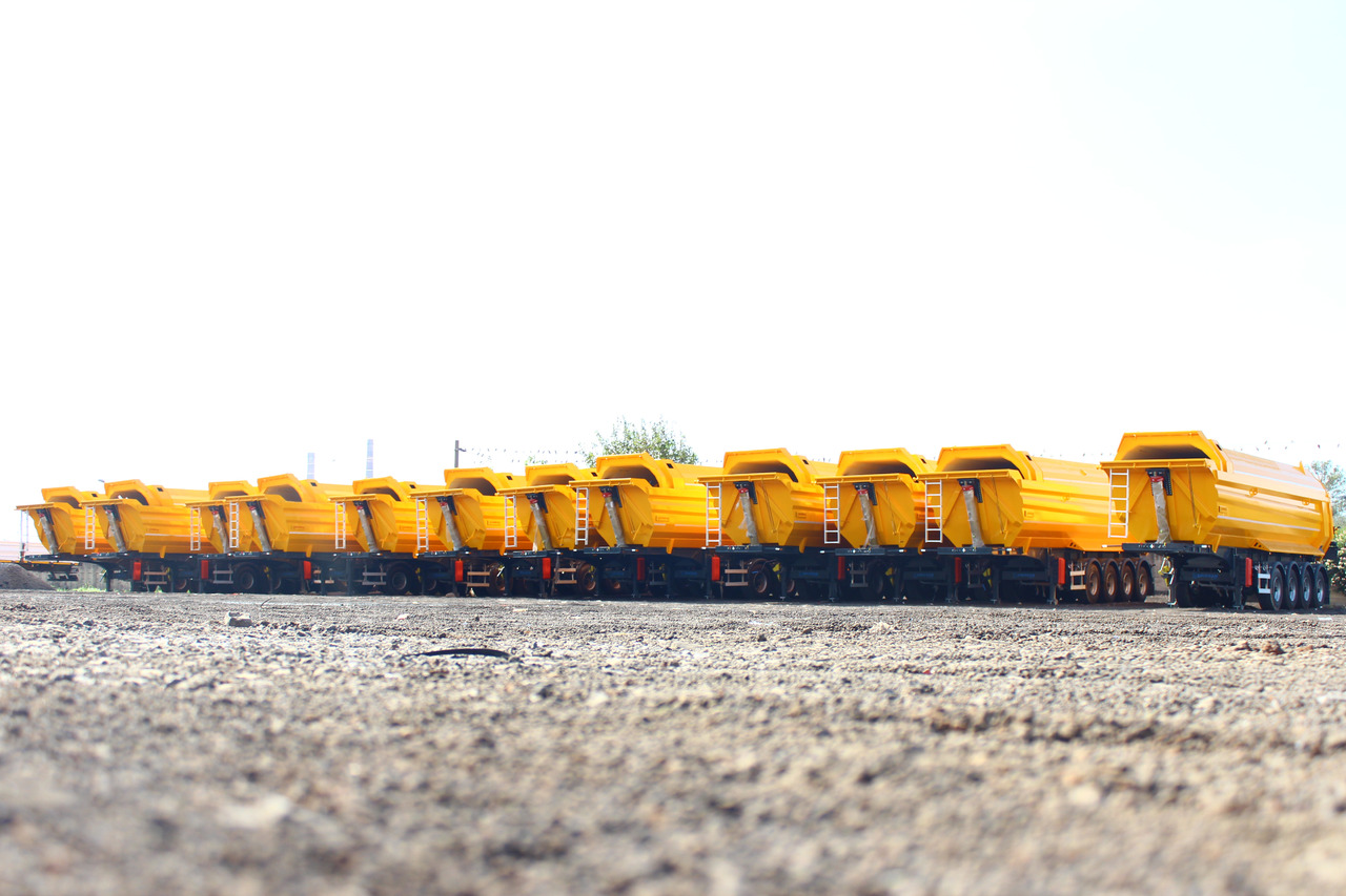 EMIRSAN 4 AXLE HEAVY DUTY TIPPER - סמיטריילר עם מזהיר: תמונה 2 EMIRSAN 4 AXLE HEAVY DUTY TIPPER - סמיטריילר עם מזהיר: תמונה 2