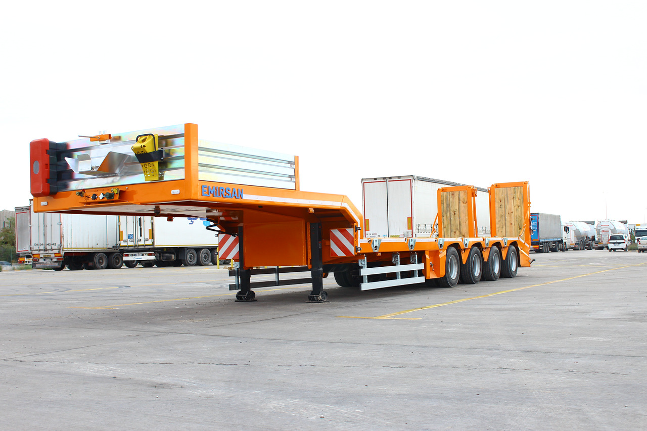 EMIRSAN 4 AXLE LOWBED SEMI TRAILER - סמיטריילר עם מטען נמוך: תמונה 1 EMIRSAN 4 AXLE LOWBED SEMI TRAILER - סמיטריילר עם מטען נמוך: תמונה 1