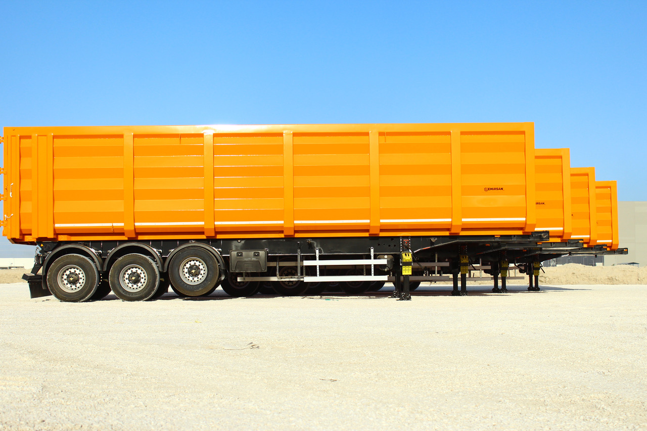 EMIRSAN ACCORDION TYPE TIPPER FOR METAL SCRAP - סמיטריילר עם מזהיר: תמונה 2 EMIRSAN ACCORDION TYPE TIPPER FOR METAL SCRAP - סמיטריילר עם מזהיר: תמונה 2