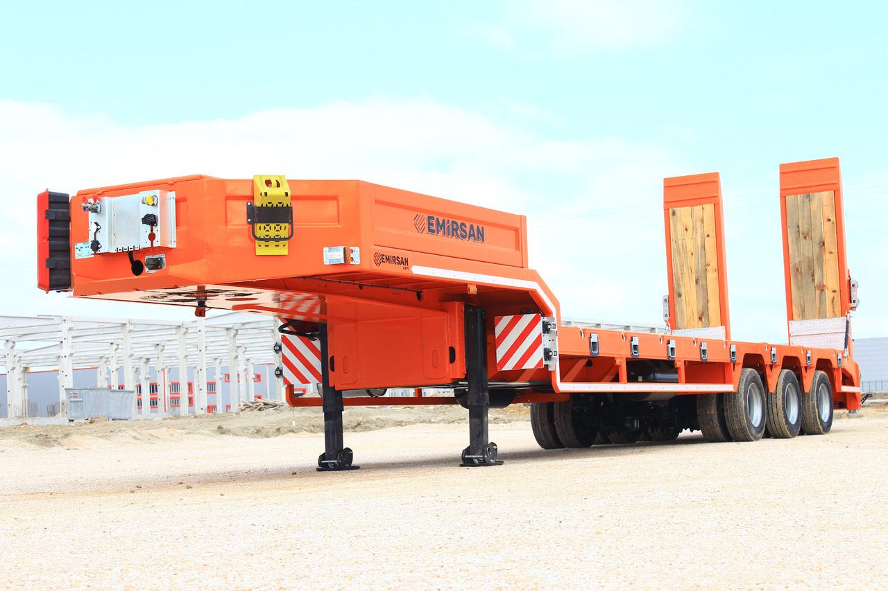 EMIRSAN Immediate Delivery From Stock - 3 Axle 60 Tons Capacity Lowbed - סמיטריילר עם מטען נמוך: תמונה 1 EMIRSAN Immediate Delivery From Stock - 3 Axle 60 Tons Capacity Lowbed - סמיטריילר עם מטען נמוך: תמונה 1