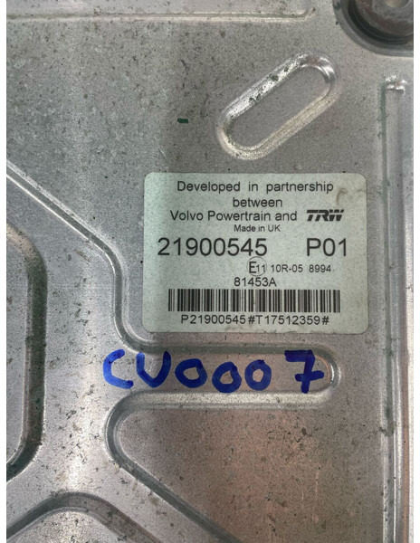 Volvo 21900545 - ECU: תמונה 2 Volvo 21900545 - ECU: תמונה 2