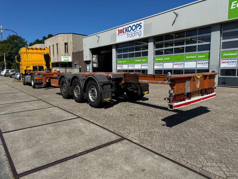 Broshuis MFCC Multi trailer uitschuifbaar 3 asser 2x 20 1x 30 1x 40 1x 45 - סמיטריילר שלדה: תמונה 2 Broshuis MFCC Multi trailer uitschuifbaar 3 asser 2x 20 1x 30 1x 40 1x 45 - סמיטריילר שלדה: תמונה 2
