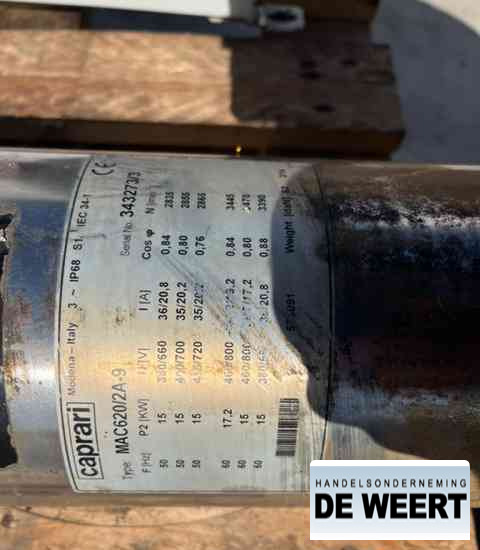 Caprari MAC620/2A-9 , mac 620/2a-9 - ציוד בנייה: תמונה 3 Caprari MAC620/2A-9 , mac 620/2a-9 - ציוד בנייה: תמונה 3