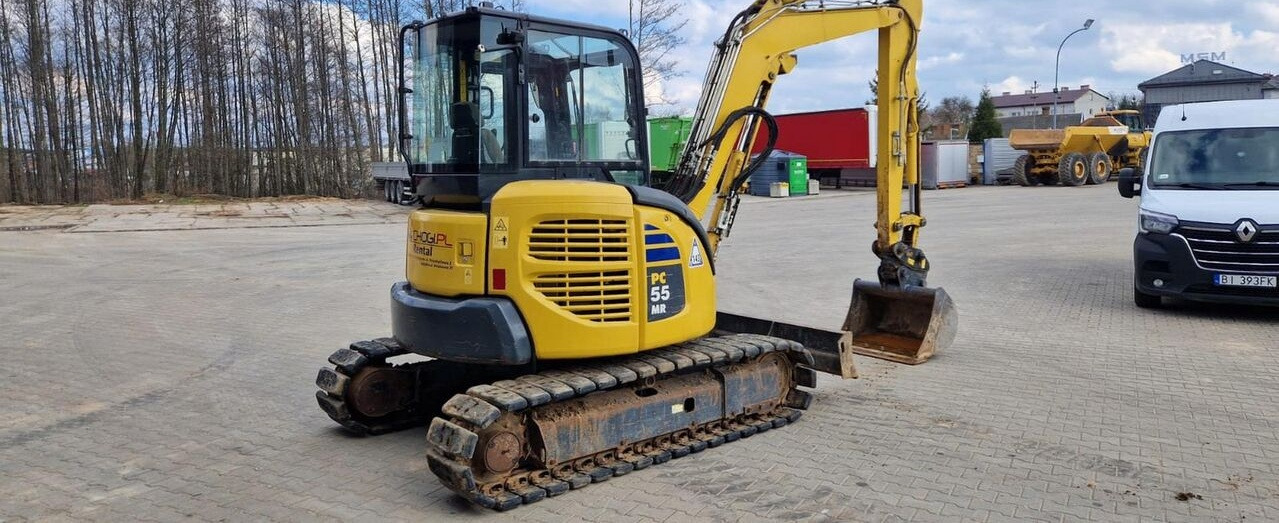 Komatsu PC 55MR-3 - מיני מחפר: תמונה 2 Komatsu PC 55MR-3 - מיני מחפר: תמונה 2