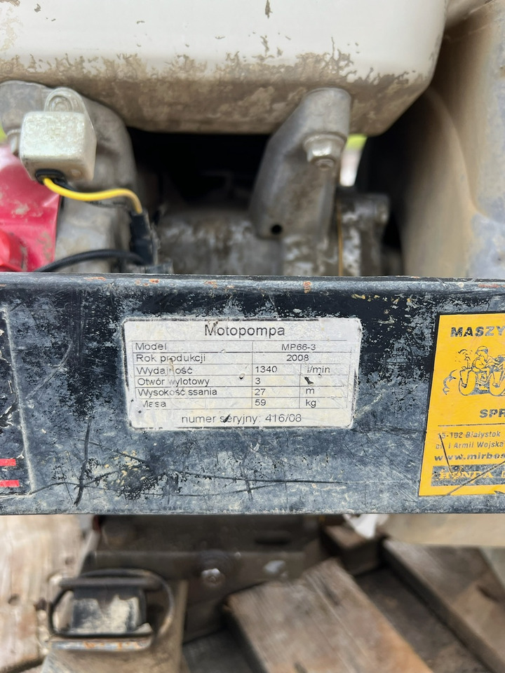 Motopompa PRAMAC MP66-3 - משאבת מים: תמונה 3 Motopompa PRAMAC MP66-3 - משאבת מים: תמונה 3