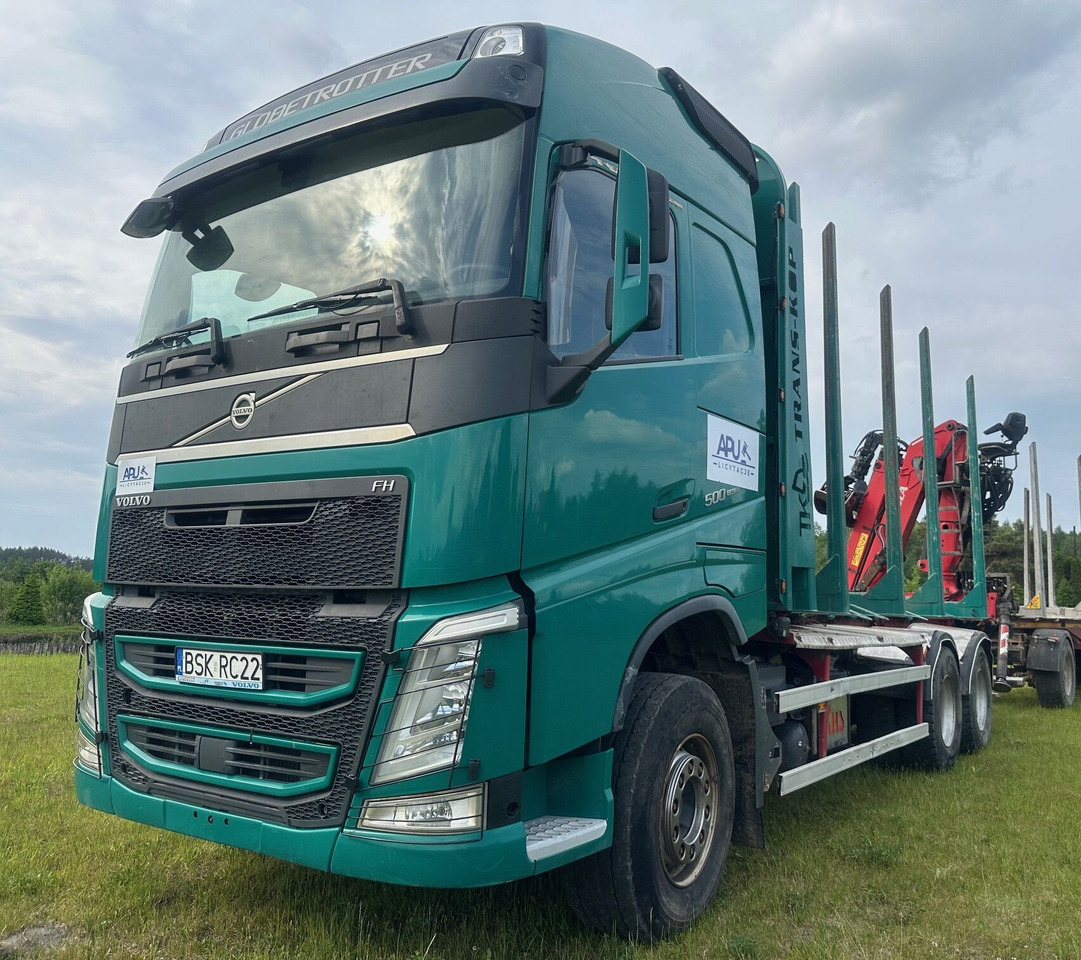 VOLVO FH500 do przewozu drewna - משאית עץ, משאית מנוף: תמונה 1 VOLVO FH500 do przewozu drewna - משאית עץ, משאית מנוף: תמונה 1