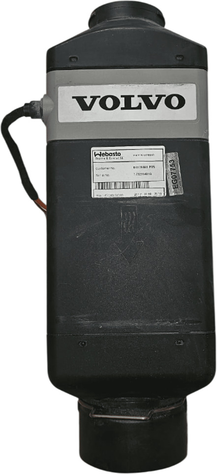 VOLVO WEBASTO LUCHTVERWARMER AIR TOP EVO 2000 24V/2kW | 84178403 - חימום/ אוורור עבור משאית: תמונה 2 VOLVO WEBASTO LUCHTVERWARMER AIR TOP EVO 2000 24V/2kW | 84178403 - חימום/ אוורור עבור משאית: תמונה 2