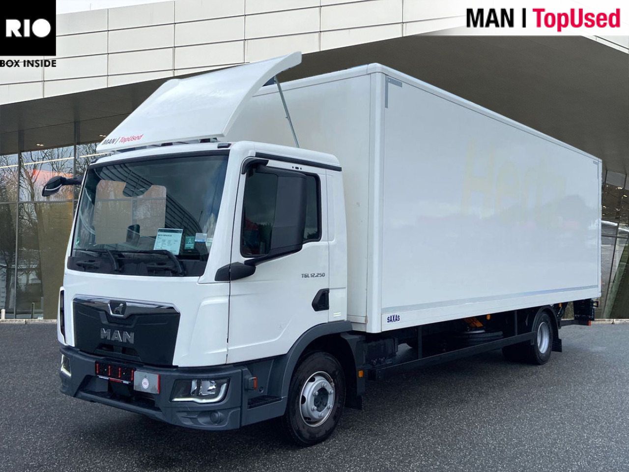 MAN TGL 12.250 4x2 BL CH "Box / Lift" - משאית תיבה: תמונה 1 MAN TGL 12.250 4x2 BL CH "Box / Lift" - משאית תיבה: תמונה 1