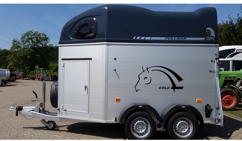 CHEVAL Liberte Gold Aluline + zadelkamer - קרון נגרר לסוסים: תמונה 2 CHEVAL Liberte Gold Aluline + zadelkamer - קרון נגרר לסוסים: תמונה 2