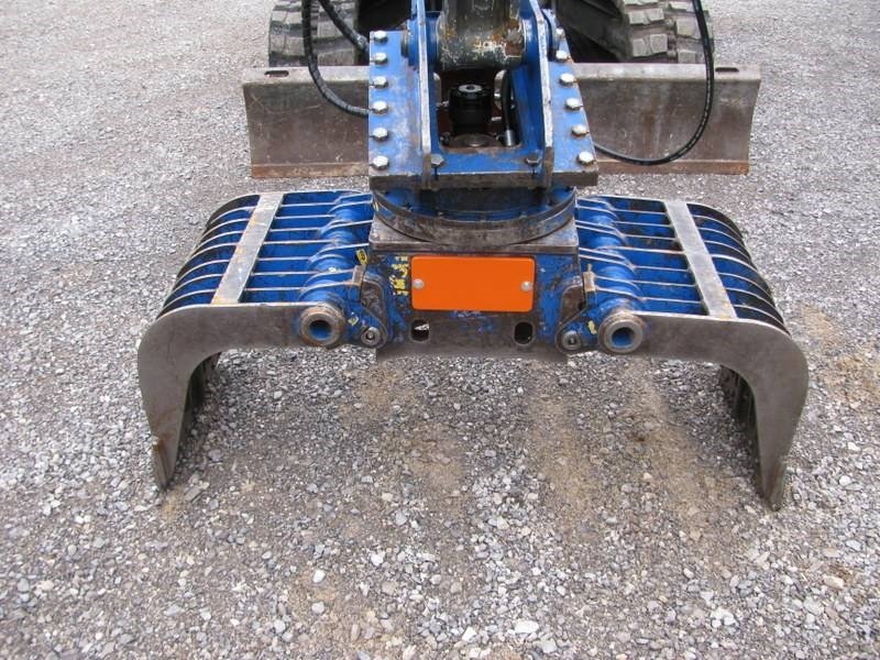 מיני מחפר Wacker Neuson EZ 80 z grajferjem: תמונה 11