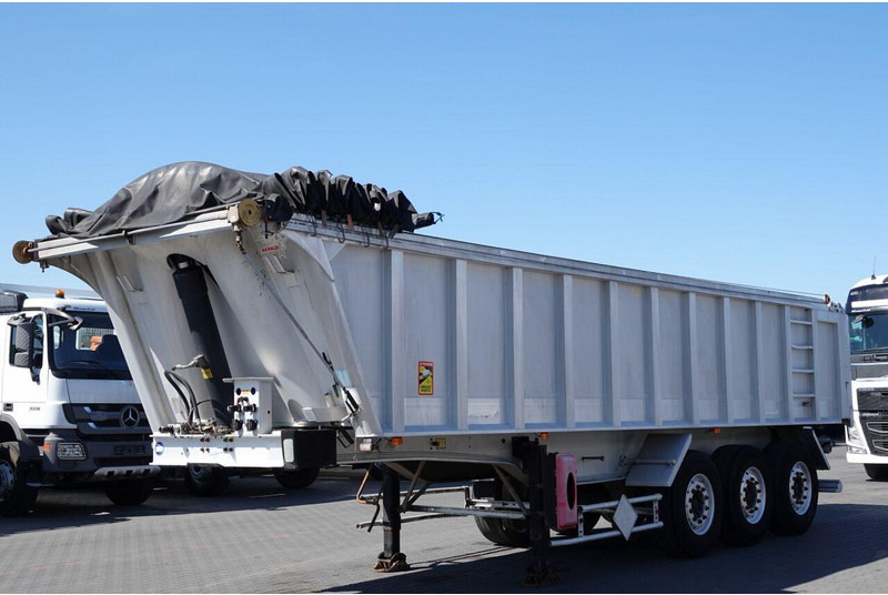 Benalu WYWROTKA / 25 m3 / ALUMINIOWA / OŚ PODNOSZONA / WAGA: 5 300 KG / - סמיטריילר עם מזהיר: תמונה 1 Benalu WYWROTKA / 25 m3 / ALUMINIOWA / OŚ PODNOSZONA / WAGA: 5 300 KG / - סמיטריילר עם מזהיר: תמונה 1