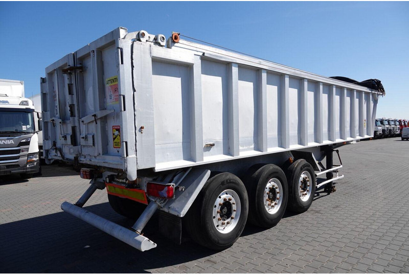 Benalu WYWROTKA / 25 m3 / ALUMINIOWA / OŚ PODNOSZONA / WAGA: 5 300 KG / - סמיטריילר עם מזהיר: תמונה 5 Benalu WYWROTKA / 25 m3 / ALUMINIOWA / OŚ PODNOSZONA / WAGA: 5 300 KG / - סמיטריילר עם מזהיר: תמונה 5