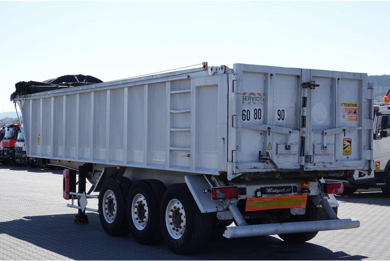 Benalu WYWROTKA / 25 m3 / ALUMINIOWA / OŚ PODNOSZONA / WAGA: 5 300 KG / - סמיטריילר עם מזהיר: תמונה 4 Benalu WYWROTKA / 25 m3 / ALUMINIOWA / OŚ PODNOSZONA / WAGA: 5 300 KG / - סמיטריילר עם מזהיר: תמונה 4