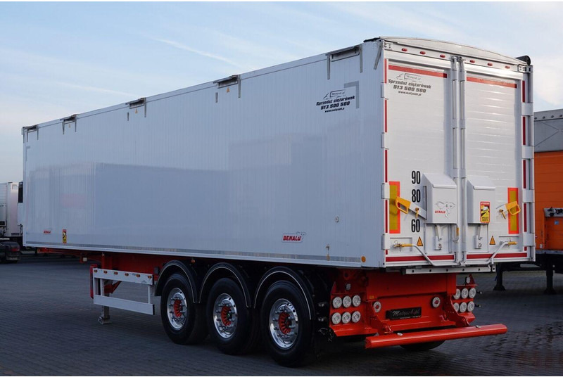 Benalu WYWROTKA 62 m3 / WAGA : 5900 KG / 2021 ROK - סמיטריילר עם מזהיר: תמונה 5 Benalu WYWROTKA 62 m3 / WAGA : 5900 KG / 2021 ROK - סמיטריילר עם מזהיר: תמונה 5