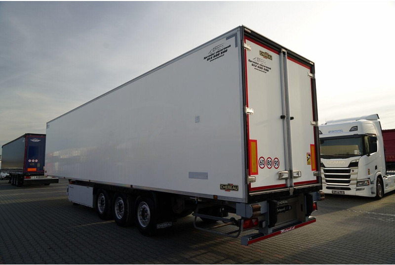 Chereau CHŁODNIA / MAXIMA 1300 / HAKÓWKA / OŚ PODNOSZONA / KOSZ NA PALET - סמיטריילר עם קירור: תמונה 3 Chereau CHŁODNIA / MAXIMA 1300 / HAKÓWKA / OŚ PODNOSZONA / KOSZ NA PALET - סמיטריילר עם קירור: תמונה 3
