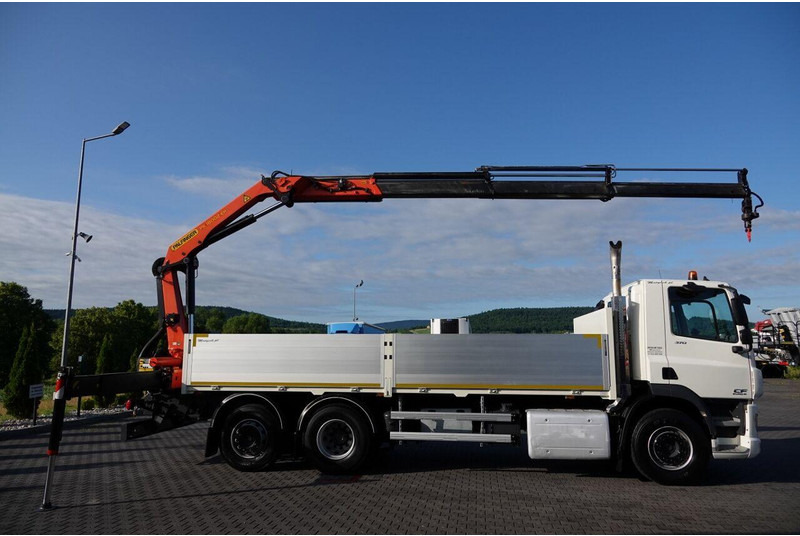 DAF CF 370 / 6x2 / SKRZYNIOWY - paka: 6,4 m / + HDS PALFINGER PK 180 - משאית צד נופל/ שטוחה, משאית מנוף: תמונה 5 DAF CF 370 / 6x2 / SKRZYNIOWY - paka: 6,4 m / + HDS PALFINGER PK 180 - משאית צד נופל/ שטוחה, משאית מנוף: תמונה 5