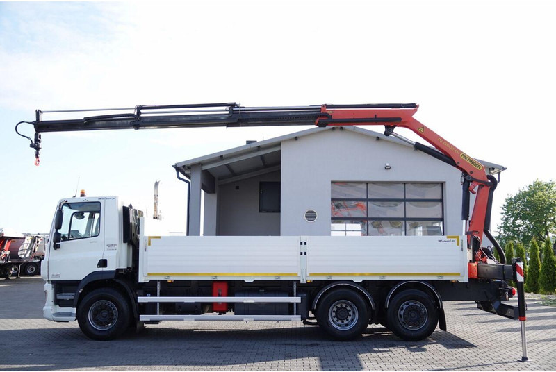 DAF CF 370 / 6x2 / SKRZYNIOWY - paka: 6,4 m / + HDS PALFINGER PK 180 - משאית צד נופל/ שטוחה, משאית מנוף: תמונה 2 DAF CF 370 / 6x2 / SKRZYNIOWY - paka: 6,4 m / + HDS PALFINGER PK 180 - משאית צד נופל/ שטוחה, משאית מנוף: תמונה 2
