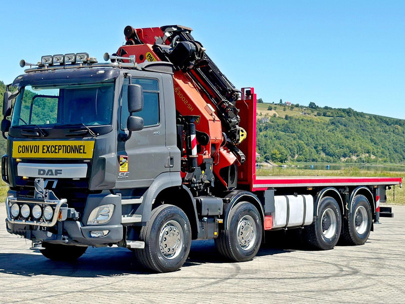 DAF CF 410 * PK 53002 - SH E/JIB PJ 125 E + FUNK*8x4 - משאית צד נופל/ שטוחה, משאית מנוף: תמונה 4 DAF CF 410 * PK 53002 - SH E/JIB PJ 125 E + FUNK*8x4 - משאית צד נופל/ שטוחה, משאית מנוף: תמונה 4