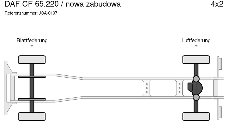 DAF CF 65.220 / nowa zabudowa - מזהיר: תמונה 2 DAF CF 65.220 / nowa zabudowa - מזהיר: תמונה 2