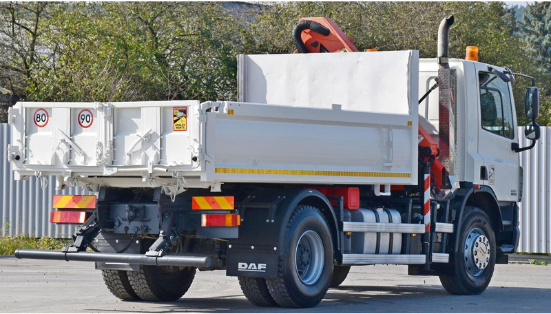 מזהיר DAF CF 75.310 Kipper 4,30 m* KRAN * TOPZUSTAND: תמונה 7