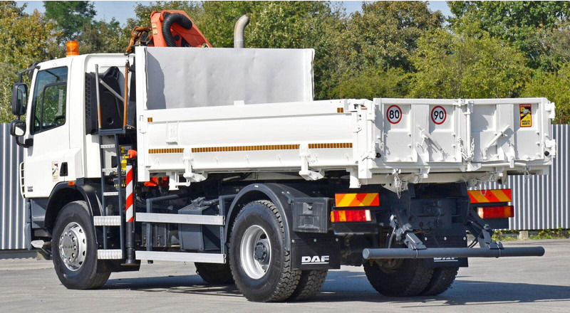 מזהיר DAF CF 75.310 Kipper 4,30 m* KRAN * TOPZUSTAND: תמונה 8