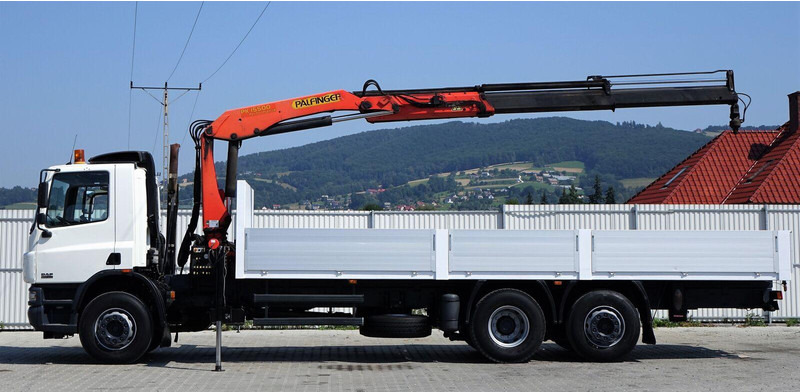DAF CF 75.310 - משאית צד נופל/ שטוחה, משאית מנוף: תמונה 3 DAF CF 75.310 - משאית צד נופל/ שטוחה, משאית מנוף: תמונה 3