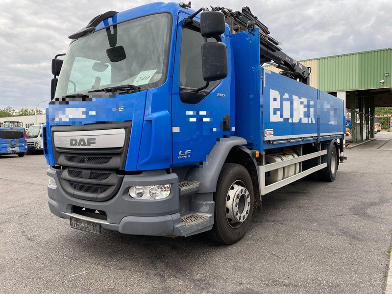 DAF LF 280 - משאית צד נופל/ שטוחה, משאית מנוף: תמונה 3 DAF LF 280 - משאית צד נופל/ שטוחה, משאית מנוף: תמונה 3