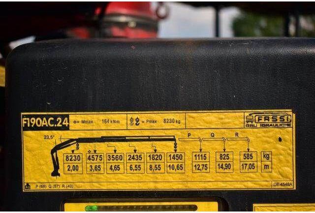 משאית צד נופל/ שטוחה, משאית מנוף DAF XF 105.410: תמונה 16 משאית צד נופל/ שטוחה, משאית מנוף DAF XF 105.410: תמונה 16