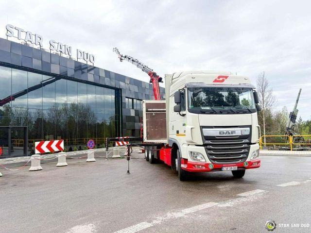 DAF XF 440 6x2 Fassi F365 FLY JIBCranePallet Grippe - משאית צד נופל/ שטוחה, משאית מנוף: תמונה 2 DAF XF 440 6x2 Fassi F365 FLY JIBCranePallet Grippe - משאית צד נופל/ שטוחה, משאית מנוף: תמונה 2