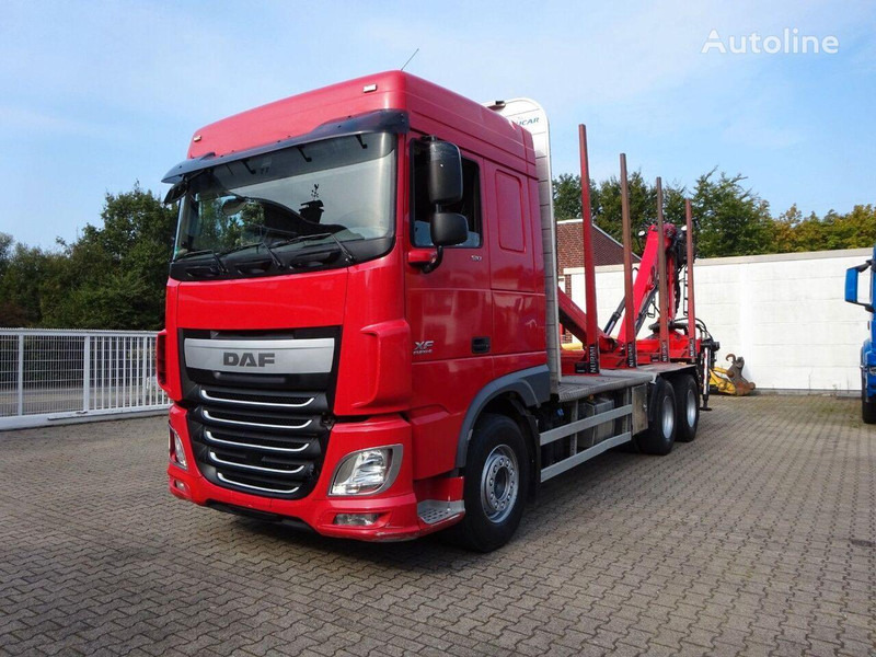 DAF XF 510 6x4 Crane EPSILON M120Z - משאית עץ, משאית מנוף: תמונה 2 DAF XF 510 6x4 Crane EPSILON M120Z - משאית עץ, משאית מנוף: תמונה 2