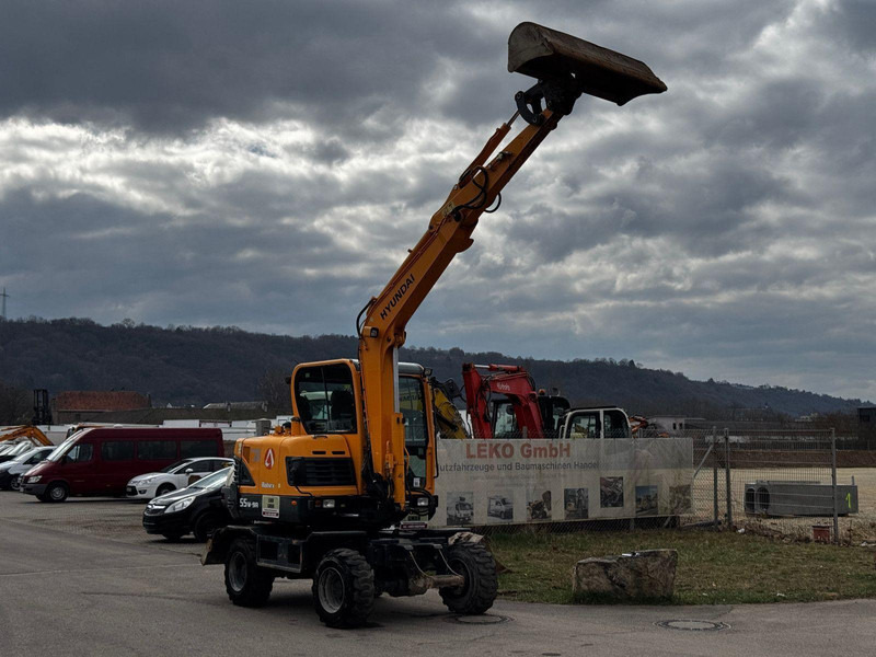 Hyundai Robex 55W-9A - מחפר גלגלים: תמונה 2 Hyundai Robex 55W-9A - מחפר גלגלים: תמונה 2