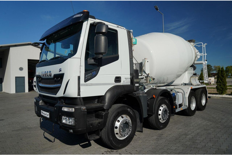 Iveco 400 SL X-WAY STRALIS / 8X4 / BETONOMIESZARKA / IMER / OPONY 100 - משאית מערבלת בטון: תמונה 2 Iveco 400 SL X-WAY STRALIS / 8X4 / BETONOMIESZARKA / IMER / OPONY 100 - משאית מערבלת בטון: תמונה 2