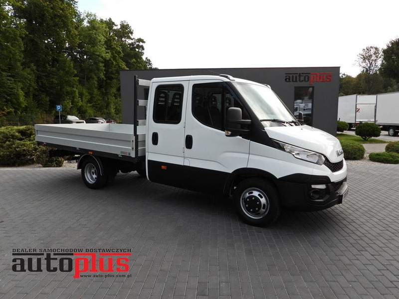 Iveco DAILY 35C17 SKRZYNIA PODWÓJNA KABINA DOKA 7 MIEJSC TEMPOMAT BLIŹ - כלי רכב מסחרי במיטה שטוחה: תמונה 1 Iveco DAILY 35C17 SKRZYNIA PODWÓJNA KABINA DOKA 7 MIEJSC TEMPOMAT BLIŹ - כלי רכב מסחרי במיטה שטוחה: תמונה 1