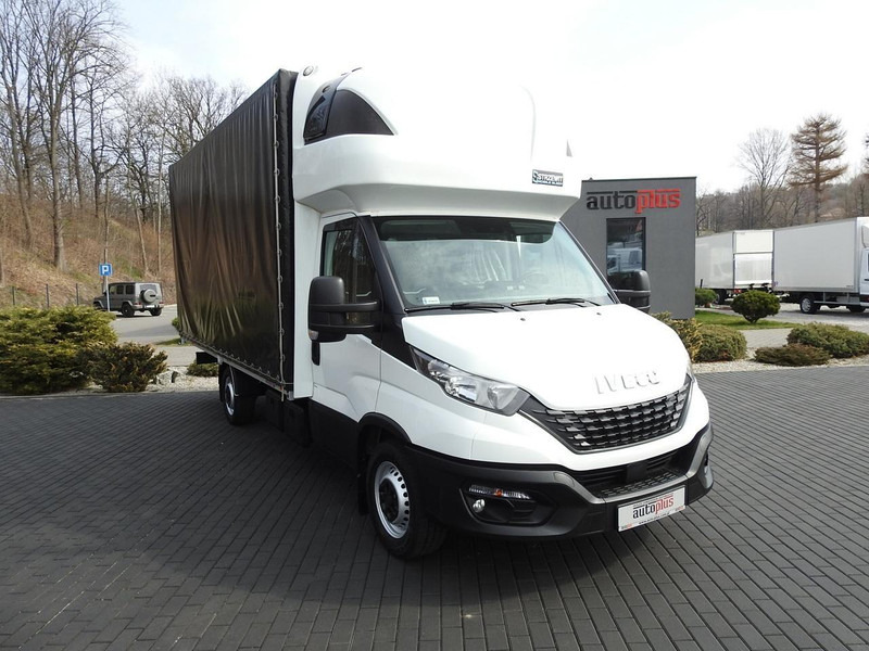 Iveco DAILY 35S18 PLANDEKA 10 PALET WEBASTO TEMPOMAT KLIMATYZACJA 18 - כלי רכב מסחרי עם וילונות צד: תמונה 1 Iveco DAILY 35S18 PLANDEKA 10 PALET WEBASTO TEMPOMAT KLIMATYZACJA 18 - כלי רכב מסחרי עם וילונות צד: תמונה 1