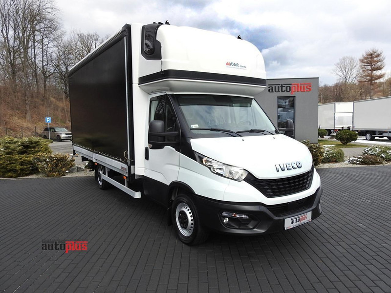 Iveco DAILY 35S18 PLANDEKA 10 PALET WEBASTO TEMPOMAT KLIMATYZACJA 18 - כלי רכב מסחרי עם וילונות צד: תמונה 1 Iveco DAILY 35S18 PLANDEKA 10 PALET WEBASTO TEMPOMAT KLIMATYZACJA 18 - כלי רכב מסחרי עם וילונות צד: תמונה 1