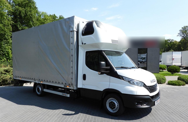 Iveco DAILY 35S18 PLANDEKA 10 PALET WEBASTO TEMPOMAT LEDY PNEUMATYKA K - כלי רכב מסחרי עם וילונות צד: תמונה 1 Iveco DAILY 35S18 PLANDEKA 10 PALET WEBASTO TEMPOMAT LEDY PNEUMATYKA K - כלי רכב מסחרי עם וילונות צד: תמונה 1