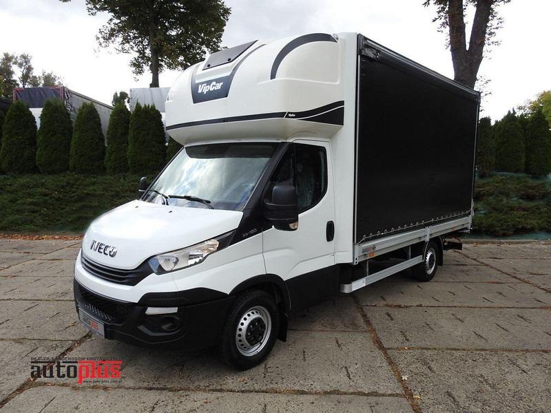 Iveco DAILY 35S18 PLANDEKA WINDA 8 PALET TEMPOMAT KLIMATYZACJA 180KM - משאית תיבה: תמונה 1 Iveco DAILY 35S18 PLANDEKA WINDA 8 PALET TEMPOMAT KLIMATYZACJA 180KM - משאית תיבה: תמונה 1