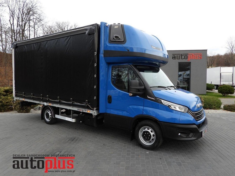 Iveco DAILY 35S21 PLANDEKA 10 PALET WEBASTO TEMPOMAT NAWIGACJA LEDY AU - כלי רכב מסחרי עם וילונות צד: תמונה 1 Iveco DAILY 35S21 PLANDEKA 10 PALET WEBASTO TEMPOMAT NAWIGACJA LEDY AU - כלי רכב מסחרי עם וילונות צד: תמונה 1